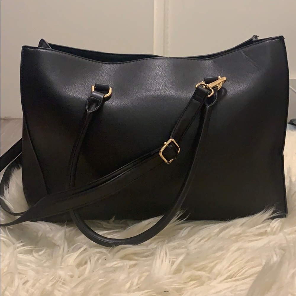Black large purse
